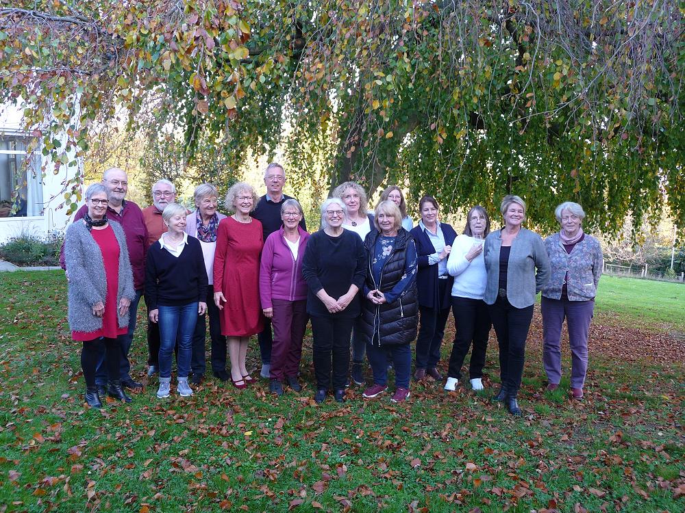 Gruppenfoto Weiterbildung zu Seniortrainerinnen und - trainer 2022