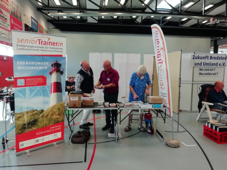 Stand seniorTrainer Nordfriesland - Messe Aktiv_im_Alter