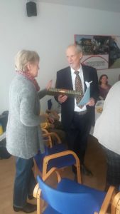 Feierlicher Antritt des neuen Teamsprechers Dithmarschen Dieter Büchmann aus Meldorf